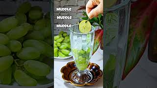 Grapes Mojito #moctail #mojito #drink #grapemojito #refreshing #summerdrink #easydrinks