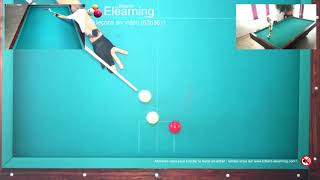 Billard français - Billiard E-Learning - Live no 53 : cadre 71/2 : séries et ligne