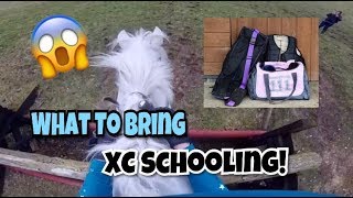 What To Bring With You To XC // GoPro XC Schooling