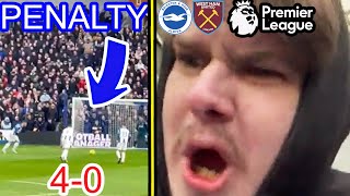 ALEXIS MAC ALLISTER GOAL HELPS BRIGHTON BEAT WEST HAM  I BRIGHTON VS WEST HAM I 4-0 I MATCH DAY VLOG