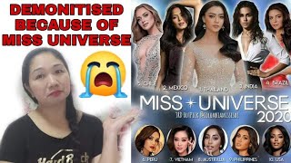 MY CHANNEL DEMONITISED BECAUSE OF MISS UNIVERSE?