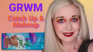 GRWM | Let's Catch Up & Do Some Makeup Together 💜