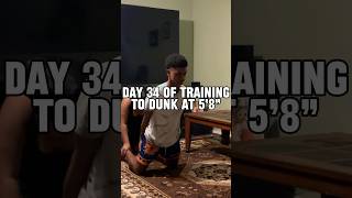 Day 34 of Training to Dunk at 5’8” | Fast Leg Workout for No Time