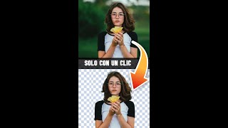 Remover Fondo de Una Foto con un solo clic😎😎 #shorts