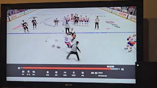 Hockey Goalie Fight NHL 2024 EA Video Game Angel 1 - Captain Zack - A Puck View of Hockey 5 20 2024