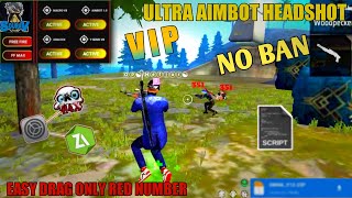 ULTRA AIMBOT HEADSHOT 😍 NO BAN 🤑 LOW AND DEVICE 3GB RAM JOD 😈 FREE FIRE HACK