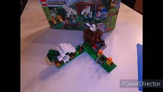 Lego Minecraft Pillager Outpost Speed Build