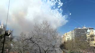 Fallas2014, Mascletá desde el edificio de Timofónica