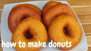 Soft and Fluffy Homemade Donut Recipe | HOW TO MAKE DONUTS