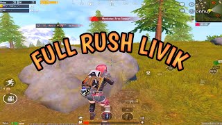 LIVIK FULL RUSH GAMEPLAY DUO PUBG MOBILE