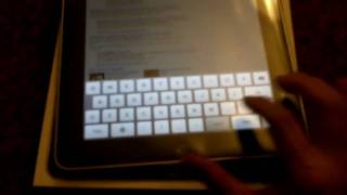 Apple iPad First Look