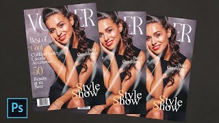 How to Design a Professional Magazine Cover in Photoshop