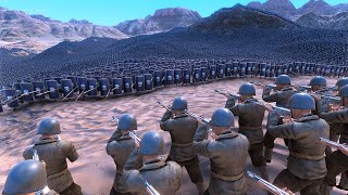 1.000 WW2 US SOLDIERS vs 40.000 SPEARMEN - Ultimate Epic Battle Simulator