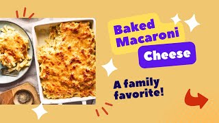 24-176 --  Southern Style Baked Macaroni & Cheese