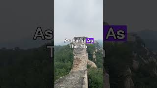 The Great Wall Of China #shorts #facts #china #greatwallofchina #ancient #history #culture #world