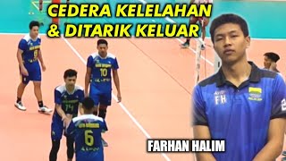 FARHAN HALIM cedera kelelahan di ganti untuk persiapan LIVOLI 2022 | Porprov Jawa barat 2022