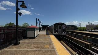 BMT Culver Line - F Train Action at Avenue I