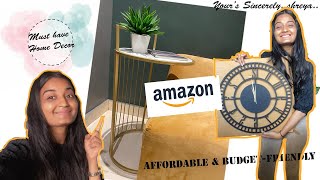 Amazon Haul | Affordable Must have home decor products.