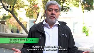 [20 años UARM] Saludo del P. Eduardo Silva SJ, rector de la universidad Alberto Hurtado (UAH)