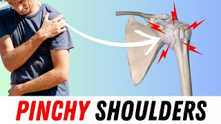 How to FIX Your Pinchy Shoulders for Good! 💪 (3 Simple Exercises to Relieve Shoulder Pain)