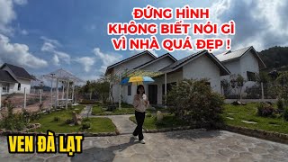 (Đã bán)Nhà vườn ven Đà Lạt| ĐỨNG HÌNH! NHÀ ĐẸP, RỪNG THÔNG BAO PHỦ THÍCH MÊ! 594m2- 246m2 ONT