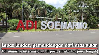 Lepas landas adi sumarmo internasional airport (Surakarta, jawa tengah) || take off posision