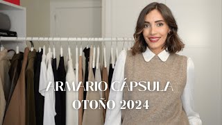 ARMARIO CÁPSULA PARA OTOÑO 2024 | BÁSICOS PARA OTOÑO