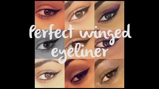 How to Do Perfect Winged Eyeliner (Very Easy Tutorial)