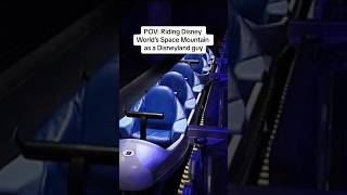 Riding Disney Worlds Space Mountain as a Disneyland #disney #disneyadult #disneyworld