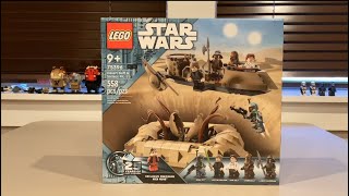 Lego Star Wars (75396) Desert Skiff and Sarlac (2024) Set Review!