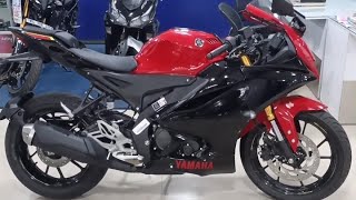 New Yamaha R15 v4 Dual Tone Red Black Colour 2023 | Yamaha R15 v4 black colour new model 2023