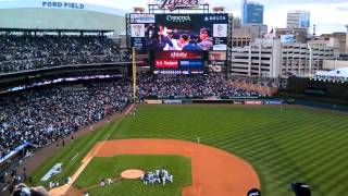 Detroit Tigers win game 2 of the 2012 ALDS - Walk off Winner!