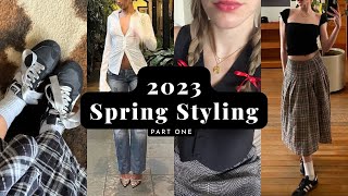 Styling Spring 2023 Trends - Cold Weather Spring Outfits