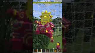 Barako The Sun Chief Team Vs Mutant Enderman Team #minecraft #minecraftshorts #shorts