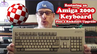 Amiga Keyboard Restoration and Kickstart Rom Install