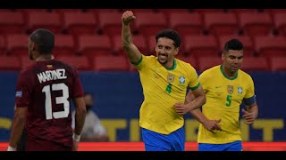 Marquinhos 1st Goal || Brazil vs Venezuela || Copa America 2021