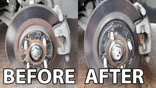 How to Clean Brake Rotors Rust