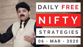 6Th March 2020 NIFTY ANALYSIS AND TRADING STRATEGY