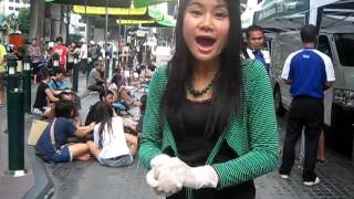 Make EM balls _ reduce smell of dirty flood _ Bangkok.AVI