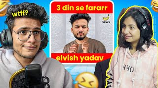 Reacting to Elvish yadav v/s Media Roast by @triggeredinsaan