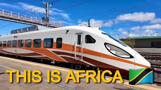 East Africa’s First Modern Electric Train in Tanzania 🇹🇿 Arrival and Departure