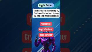 Crack the Code: Crypto Fact Riddle Challenge! #riddles 38