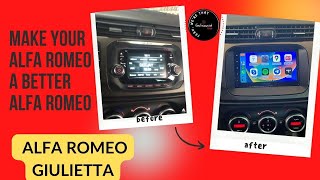 AlfaRomeo Gulietta 2014 με Pioneer Multimedia Apple CarPlay AndroidAuto