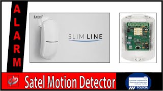 Alarm Detector SATEL Dual Slim Pro motion detector with IR anti masking function. Pet immunity