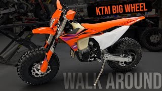 2024 KTM 500 EXC-F Big Wheel Bike Walk Around