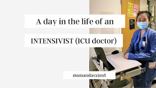 Day in the life of an ICU doctor [specifically, a critical care anesthesiologist]