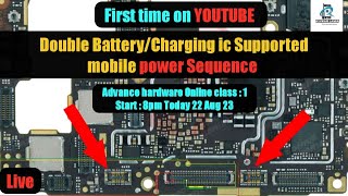 Double charging section power ckt || live || ashwani lamba