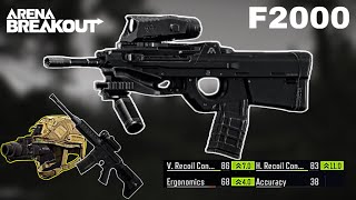 Progress From the poor to the rich with the full build F2000 | Arena breakout