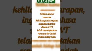 ALLAH SWT #@kehidupansingleparent8917 #@defiandriani3667 #fyp #motivasi #indonesia