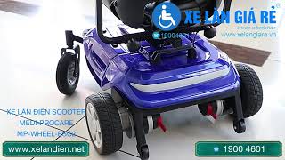 Xe lăn điện Scooter cao cấp giá rẻ cho người già, người khuyết tật MEDI-PROCARE MP-WHEEL-ESC1